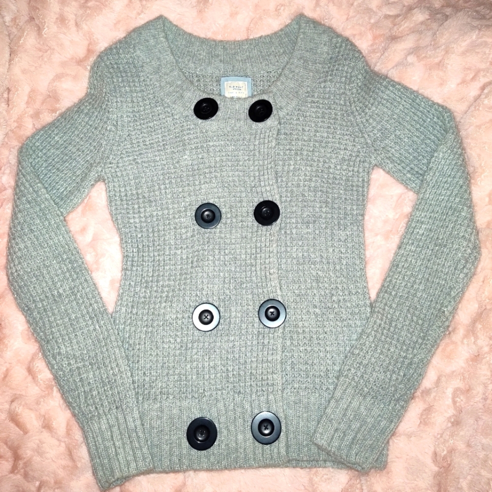 🔥 SALE! 6/$29 Scoop Neck Button Up Sweater